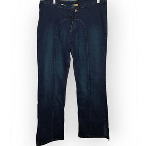 Ruf N Tuf Women's Y2K Trendy Low Rise Flare Jeans size 36 India / Large US